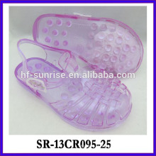 SR-13CR095-25 Kinder Gelee Bohnen Sandalen China Großhandel Gelee Sandalen klar Gelee Sandalen Großhandel